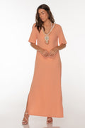 Brenda Orange Dress - Luxy Beachwear